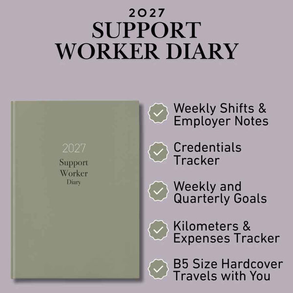 2027 Support Worker Diary
