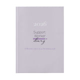 2026 Support Worker Diary on a white background